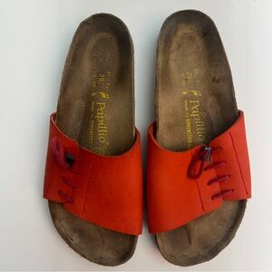 Birkenstock Papillio Red Slide Sandler, Size 8 Men’s, 10 Women’s